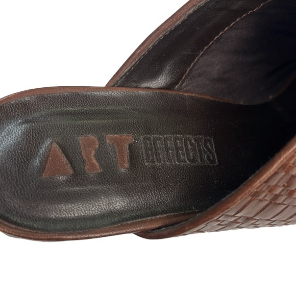 Art Effects Leather Mules - Picture 6 of 8